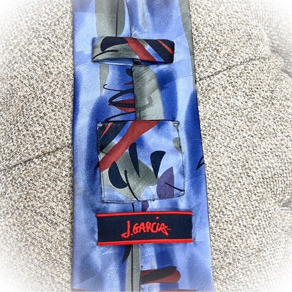 💕Another very handsome Jerry Garcia Mens Silk Tie💕 - Picture 7 of 13
